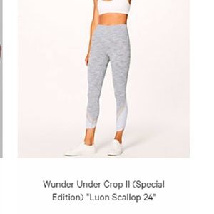 lululemon wunder under crop 24inch luon